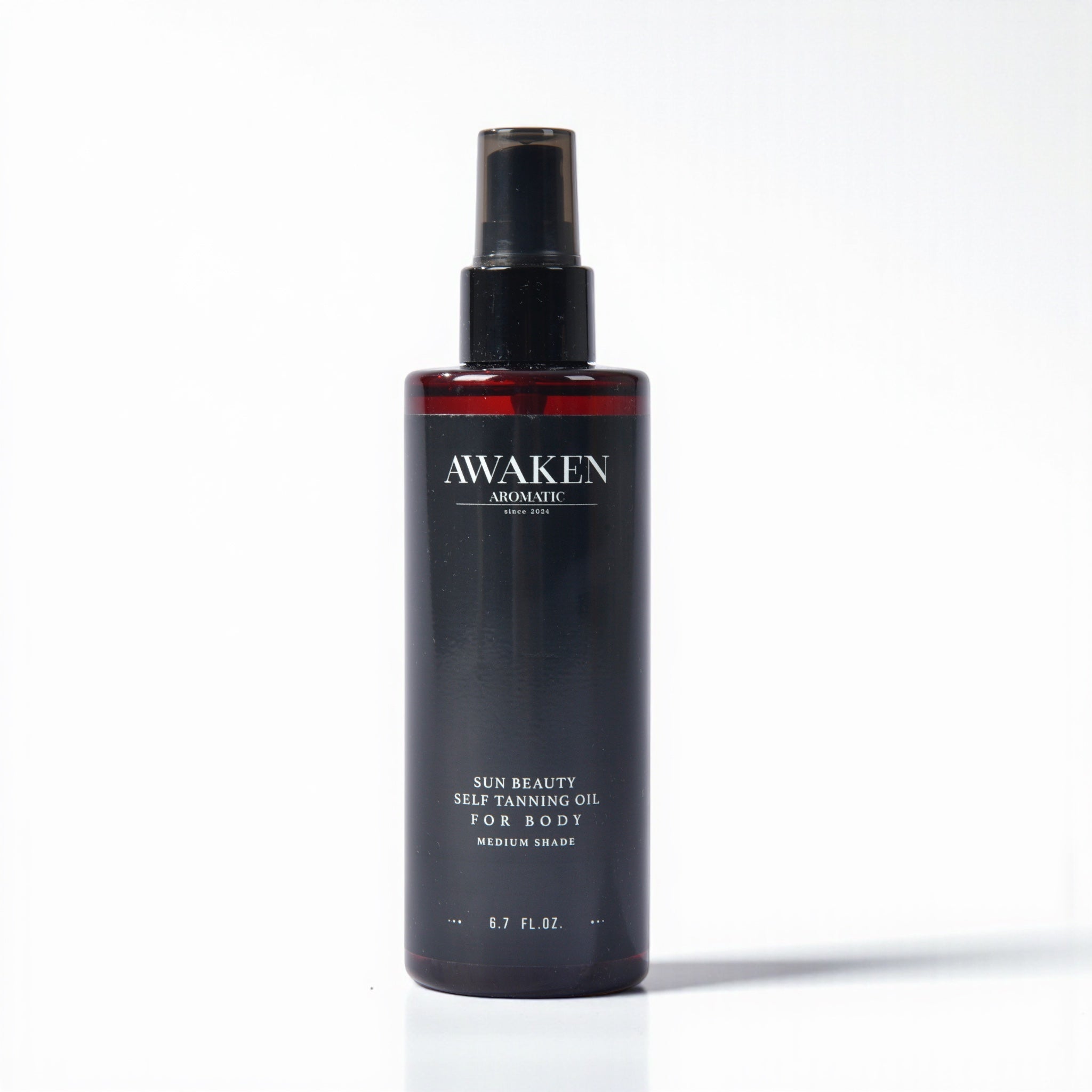 Awaken Aromatic Self Tanning Body Oil – Orta Ton Bronzlaştırıcı Yağ | Shea & Coconut Infused Dry Oil